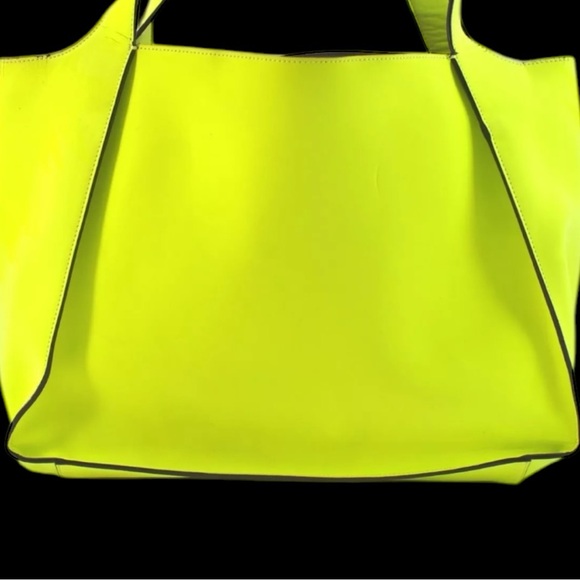 Stella McCartney Neon Yellow Tote Bag - Picture 3 of 16